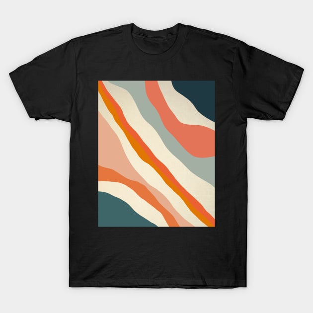 Flow - Modern Art Print T-Shirt by ALICIABOCK